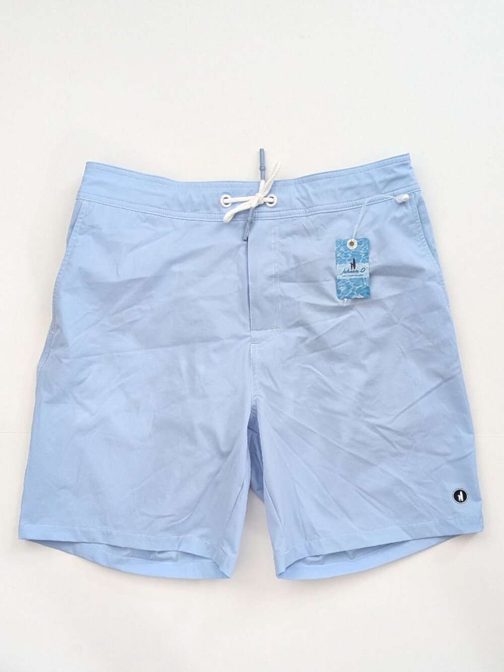 Johnnie-O Arcata Swim Trunks Kona Blue Mens Medium